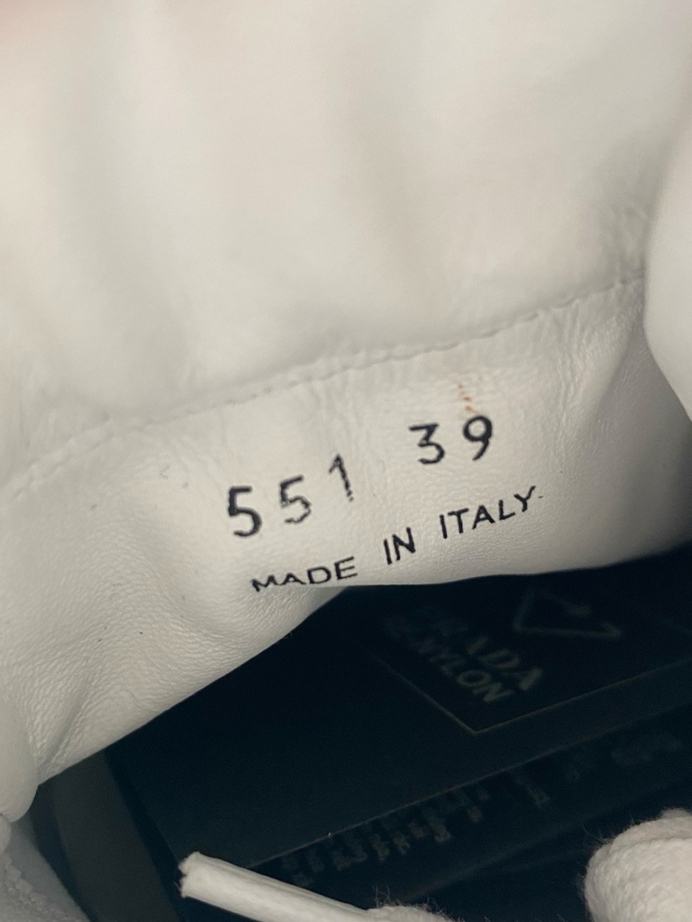 (MSRP: $1370) Prada Unisex Re-Nylon Nylon High Top Sneakers - Picture 8 of 9